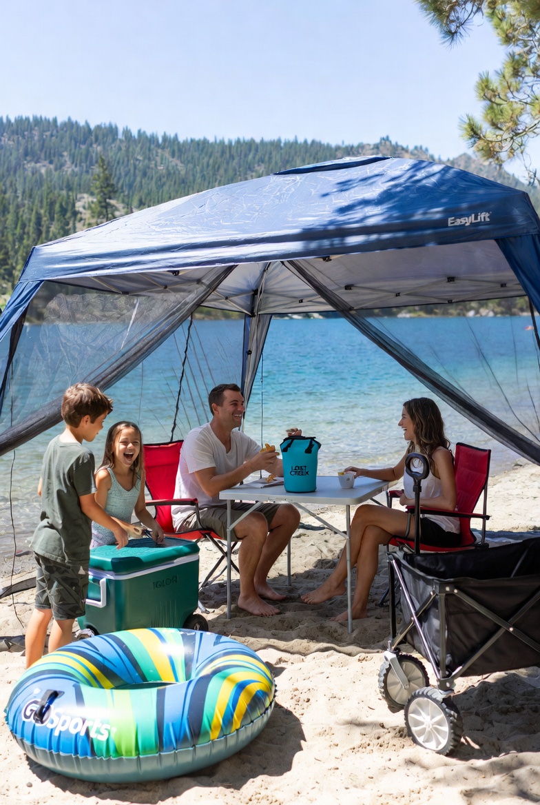What to Rent for a Trinity Lake Campsite Setup